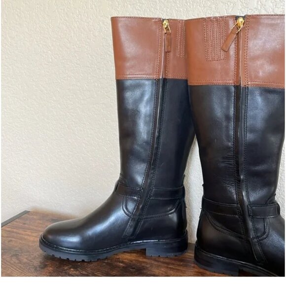 🆕 Lauren Ralph Lauren Everly leather riding boot - Picture 5 of 10